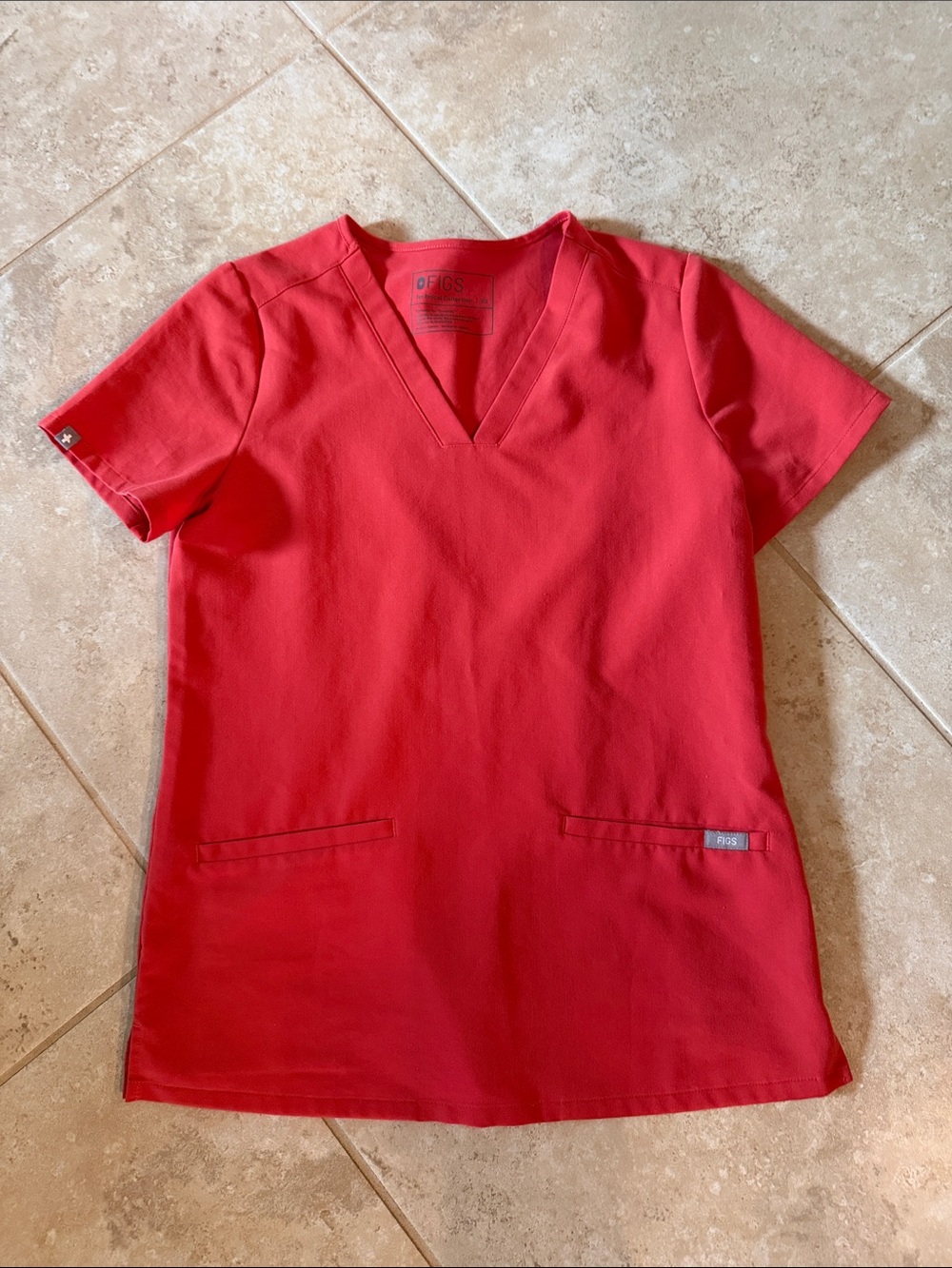 Figs Scrub Top